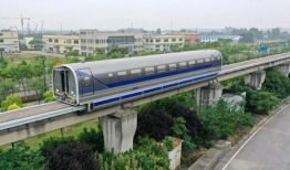 磁悬浮列车视频,未来交通的空中飞驰之旅
